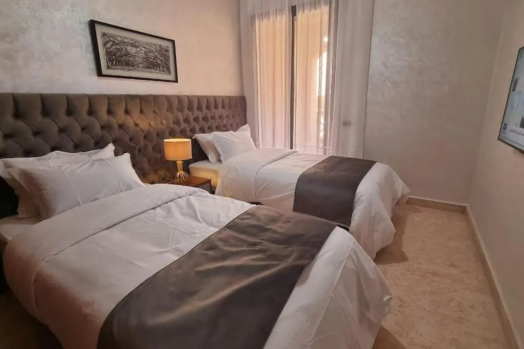 马拉喀什Tibouda House Apts Deluxe Marrakech Familiale - T3公寓 0*, 马拉喀什 摩洛哥