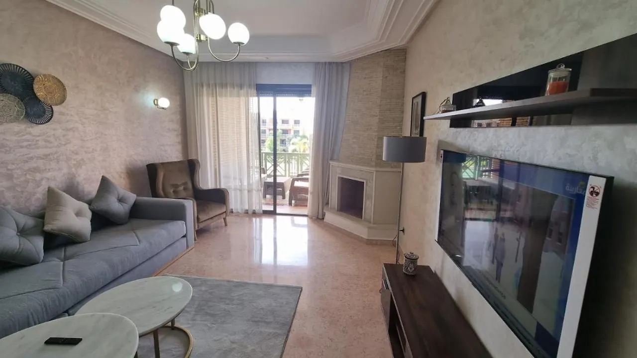 公寓 马拉喀什Tibouda House Apts Deluxe Marrakech Familiale - T3公寓 摩洛哥