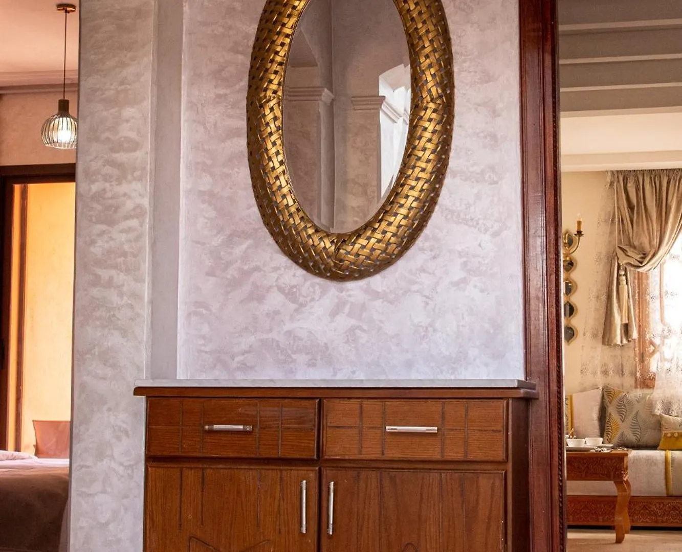 公寓 马拉喀什Tibouda House Apts Deluxe Marrakech Familiale - T3公寓 摩洛哥