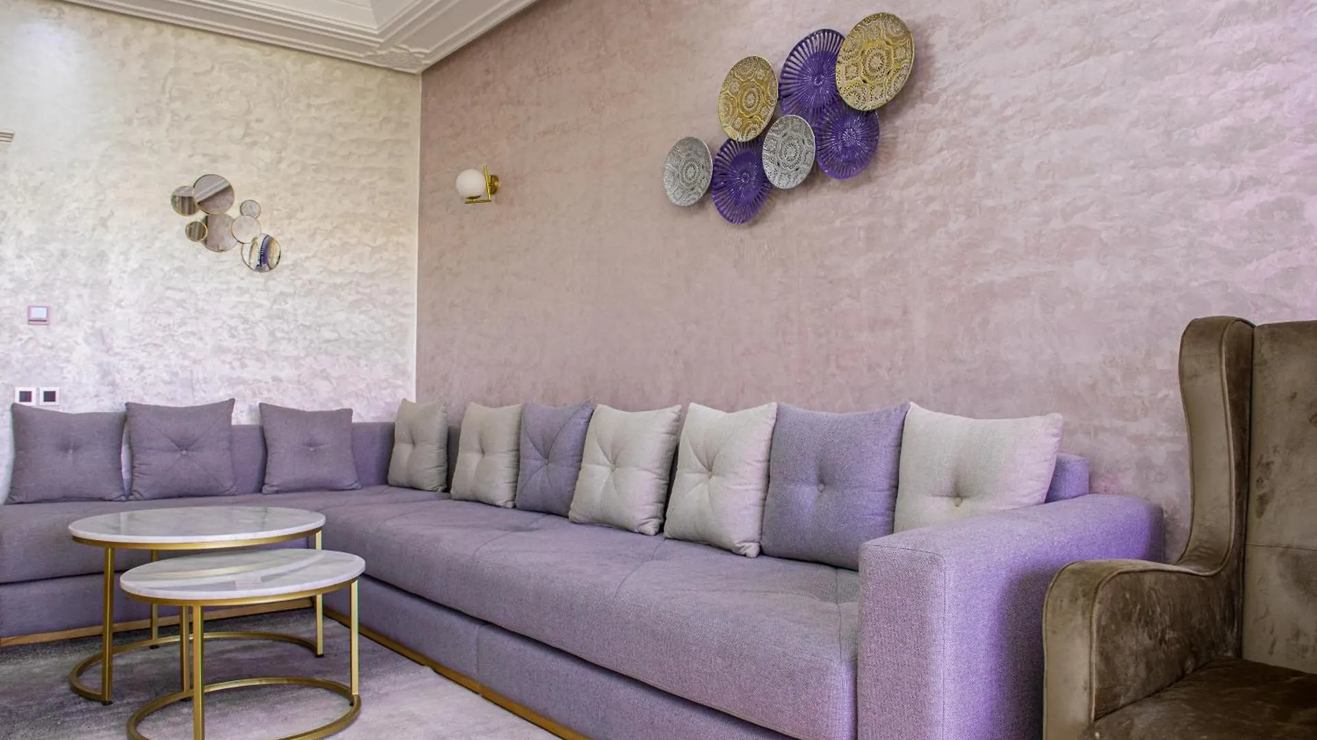 马拉喀什Tibouda House Apts Deluxe Marrakech Familiale - T3公寓 摩洛哥