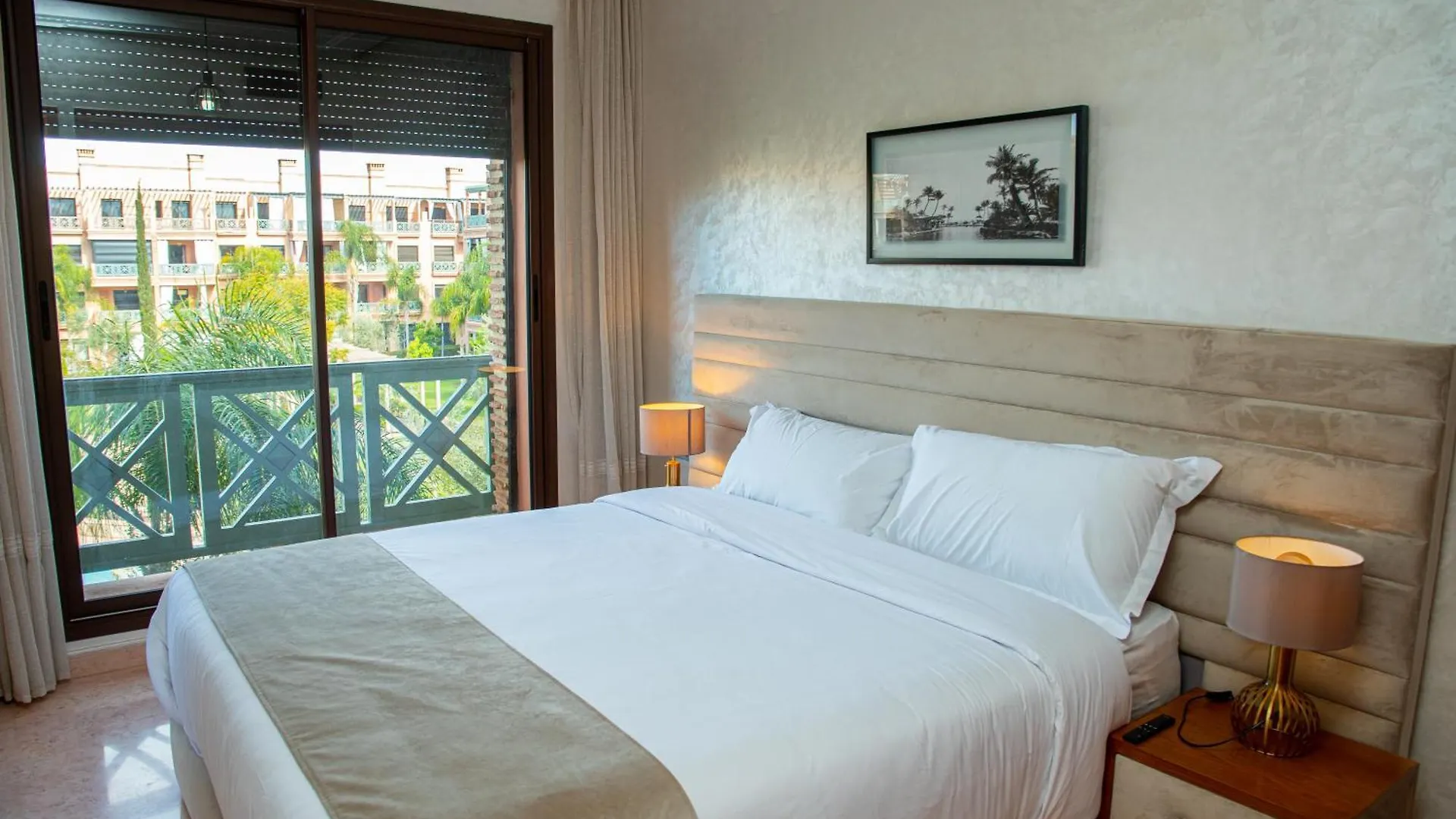 马拉喀什Tibouda House Apts Deluxe Marrakech Familiale - T3公寓