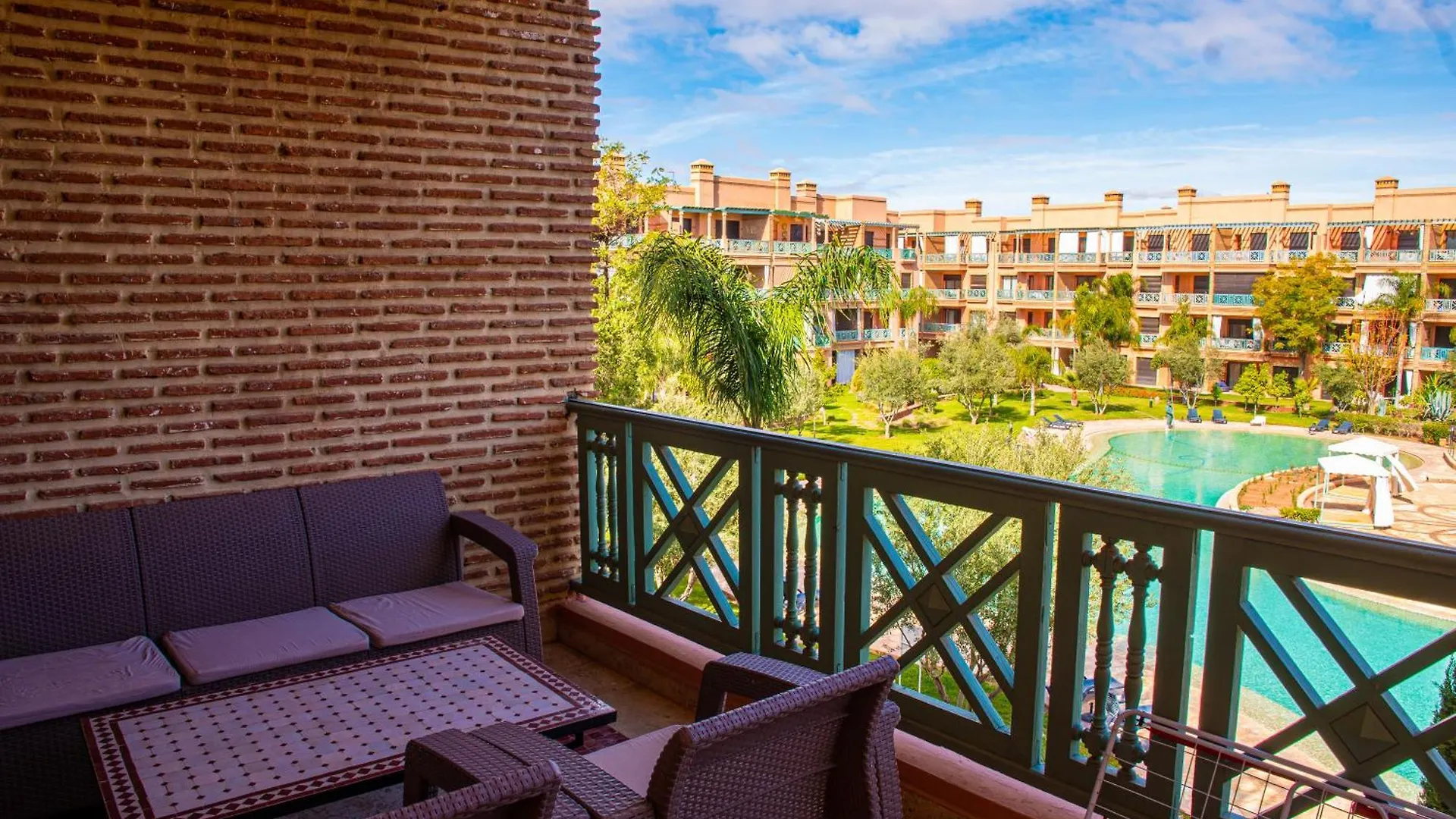 Tibouda House Apts Deluxe Marrakech Familiale - T3 Daire Marakeş